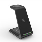 QI 10W Fast Charge 3 in 1 Wireless Charger for iPhone for Samsung Buds for Apple Watch 4 3 2 for Airpods Pro Charger Stand Dock
