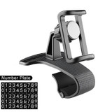 XMXCZKJ HUD Dashboard Car Phone Holder 360° Adjustable GPS Car Clip Phone Stand Phone Accessories for Iphone 8 1112 Xiaomi 9 10