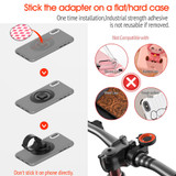 Aluminum Alloy Bike Mobile Phone Holder Adjustable Bicycle Phone Holder MTB Phone Stand Cycling Accessories Moto Handlebar Clip