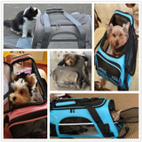 Dog Carrier Bags Portable Pet Cat Dog Backpack Breathable Cat Carrier Bag Airline Approved Transport Carrying for Cats Small Dog