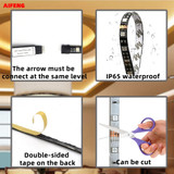 Aifeng Waterproof Led Ribbon Wifi Led Strip Light  Rgb Led Strip  Tv Back Light  Led Strip Rgb  Tape Usb Led Light Rgb Light