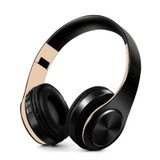 Bluetooth Headphones Over-Ear Wireless Headphones Foldable Stereo Earphone Headset With Mic Support TF Card FM  for PC Music MP3