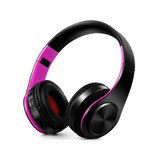Bluetooth Headphones Over-Ear Wireless Headphones Foldable Stereo Earphone Headset With Mic Support TF Card FM  for PC Music MP3