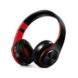 Bluetooth Headphones Over-Ear Wireless Headphones Foldable Stereo Earphone Headset With Mic Support TF Card FM  for PC Music MP3