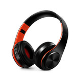 Bluetooth Headphones Over-Ear Wireless Headphones Foldable Stereo Earphone Headset With Mic Support TF Card FM  for PC Music MP3
