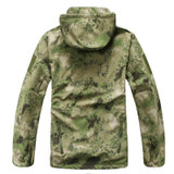 Tactical Soft Shell Fleece Jacket Men Winter Army Military Waterproof Suit Coats Outwear Camouflage Camo Shark Skin Jackets Set