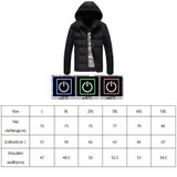 Women/Men Winter Outdoor Down Jacket USB Electric Heating Warm Coat Cotton High Quality Fishing Hiking Heated Thicken Clothing