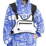 Fashion Chest Rig Bag for Men Waist Bag Hip Hop Streetwear Functional Tactical Chest Mobile Phone Bags Male Fanny Pack Casual Fashion Chest Rig Bag for Men Waist Bag Hip Hop Streetwear Functional Tactical Chest Mobile Phone Bags Male Fanny Pack Casual