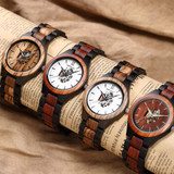Shifenmei Wood Mens Watches Top Luxury Brand Sport Men's Wristwatch Wooden Watches Quartz Military Watch Men Relogio Masculino