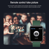 P2 2020 Smart Watch Waterproof Fitness Sport Watch Heart Rate Tracker Call/Message Reminder Bluetooth Smartwatch for Android iOS