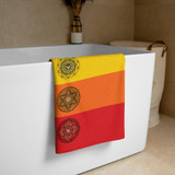 7 Chakra Cotton Rainbow Towel