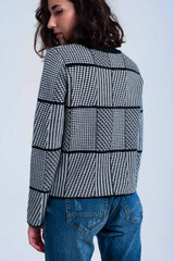 Black Textured Sweater