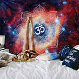 Galaxy Lotus Mandala Tapestry