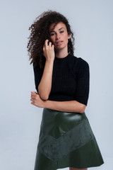 Black Shiny Sweater