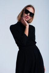 Black Shiny Sweater