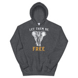 Free Elephants Unisex Hoodie