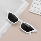 Women Small Frame Vintage Cat Eye Trendy Sunglasses