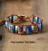 Amihan Boho Leather Wrap Bracelet