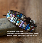Amihan Boho Leather Wrap Bracelet