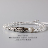 Pure Crystal Fish Charm Bracelet