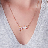 Small Classic Name Necklace