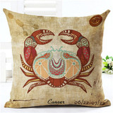 12 Constellations Zodiac Pillow Covers
