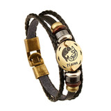12 Constellations Zodiac Fashion Bracelet
