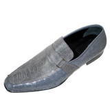 Men's Fashion Design Leather Stitching Buckle Decoration Loafers