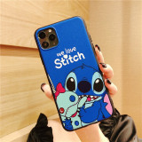 Cute Stitch Couple Lanyard Phone Case For Samsung Galaxy
