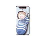 Silicone Cases Soft TPU  Cover for Samsung Galaxy A80 Case Slim Cover