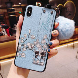 Lanyard Wrist Strap Holder Stand Case For Samsung
