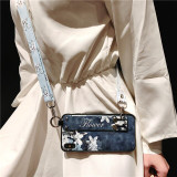 Lanyard Wrist Strap Holder Stand Case For Samsung