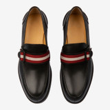 Men's Fashion Design Stripe Decoration Loafers