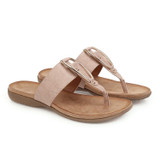 Women's Comfy Metal Decoration Slipper Trendy Sandals