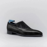 Men's fashion stitching suede loafers