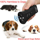 Ultrasonic Dog Training Repeller Control Trainer Device 3 in 1