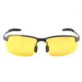 Fashion Sport Yellow Lense Polarized Driving Sunglasses