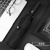 Creative automatic folding umbrella umbrella men's business umbrella automatic advertising umbrella custom printed logo-Alibaba