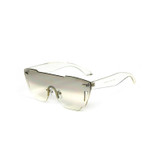 Women's Rimless Cat Eye Oversized Sunglasses