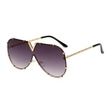 Fashion Oversized Vintage Big Frame Sunglasses
