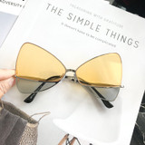 Women's Luxury Triangle Metallic Sunglasses