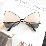 Women's Luxury Triangle Metallic Sunglasses