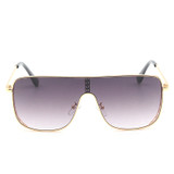 Women’s Fashion Retro Letter Big Frame Sunglasses