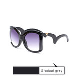 Women’s Fashion Big Frame Gradient Sunglasses