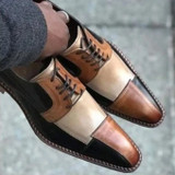 Men's Fashion Handmade Lace-Up Dress Shoes