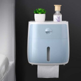 Waterproof Toilet Paper Holder and Shelf