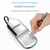 EAGET USB Flash Drive 32GB  64GB   Pendrive USB 2.0 Recognition fingerimpression
 Encryption Flash Disk Memory