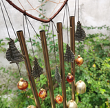 Handmade Heart Wind Chimes Dream Catcher Bead Hanging Decoration Ornament Gift Colorful Craft Dreamcatcher