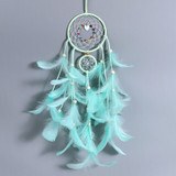 Wall Dreamcatcher Led Handmade Feather Dream Catcher Braided Wind Chimes Art For room decoration Hanging home decor Decoration