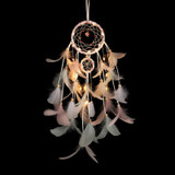 Wall Dreamcatcher Led Handmade Feather Dream Catcher Braided Wind Chimes Art For room decoration Hanging home decor Decoration